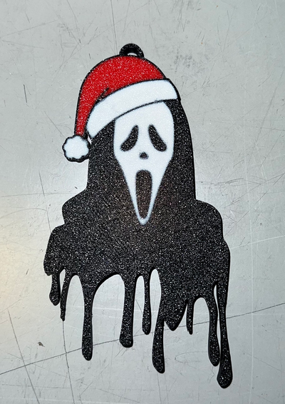 ghostface ornament by user 782351002 household decor scream christmas 3d print model - Mito3D