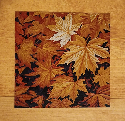 autunno foglie fucina cappelli 5 colore by interpretazioni creative arte 2d halloween albero acero 3d print model - Mito3D