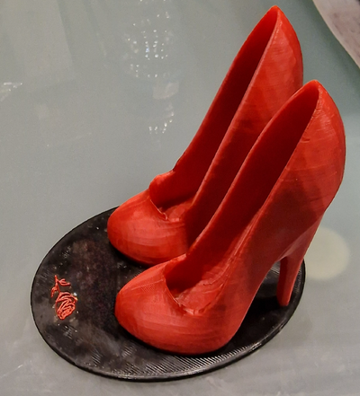 soporte tel fundo phone m vil zapatos flamingos tac n móvel suporte alto calcanhares by darvil66 moda calçados zapato movil telefono salto sapatos 3d print model - Mito3D