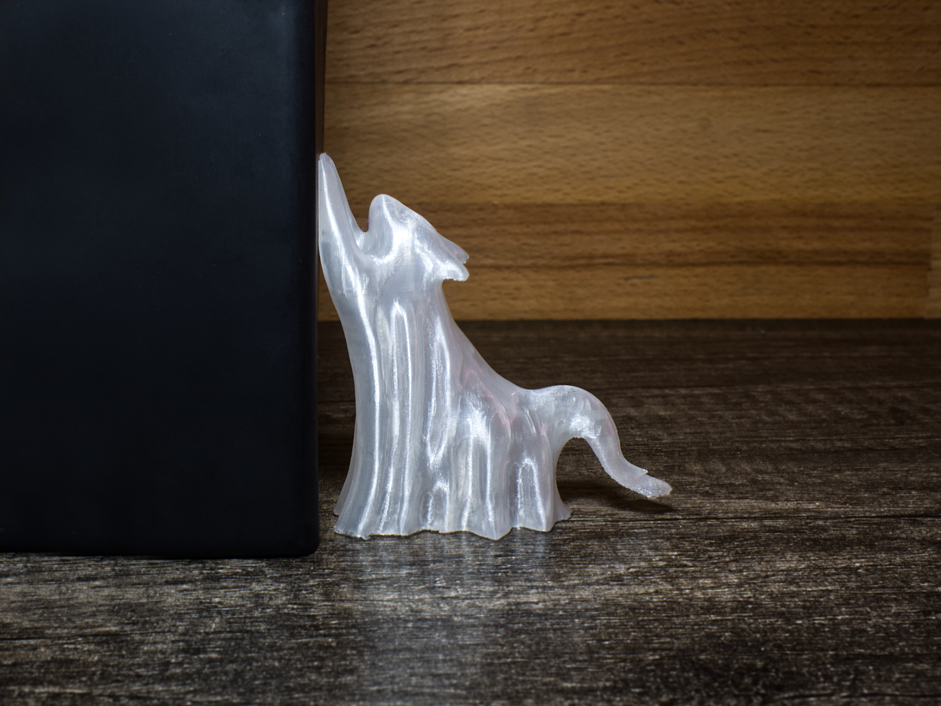 halloween geist katze schärfung krallen by seltsame plastizität kunst skulpturen hohl spielzeug kinder gruslig niedlich miniatur mini urlaub dekoration tier skulptur 3D print model - Mito3D