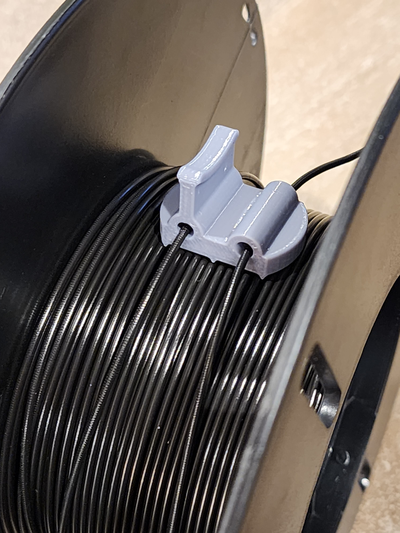 clipworks filamento grampo by gritando designs clique segue 3d impressora acessórios ferramenta braçadeira carretel 3d print model - Mito3D