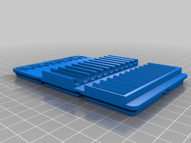 2x3 longo torx t6 t40 suporte gridfinity v1 by abombdesigns ferramentas organizadores hexbit hexbitholder organizador porta ferramentarganizer parafuso 3D print model - Mito3D