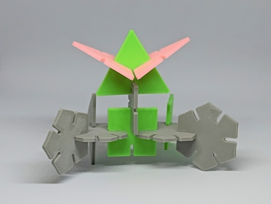 geometric shape builders by ken mills toys & games geometry manipulative buildingblocks 3d print model - Mito3D