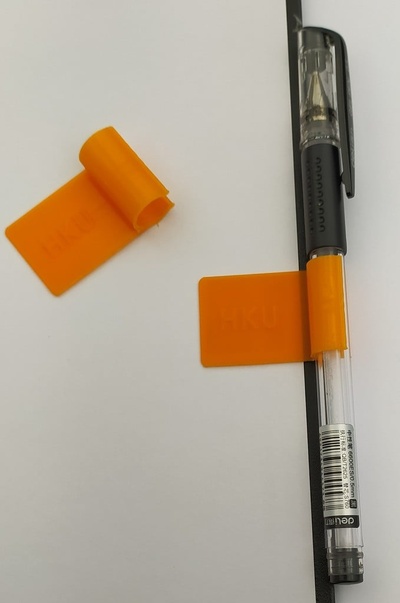 taccuino penna titolare supporto by remi rafael utensili porta 3d print model - Mito3D