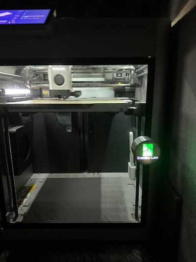 bambu laboratório x1c conduziu porta lidar by xlab3d 3d impressora acessórios mmu multicolorido x1 p1p p1s ams 3d print model - Mito3D