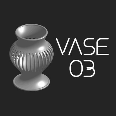 vase 03 - smalldeco by radekpodsednik household decor home office officedecor kitchen livingroom nosupport no supports nosupports 3d print model - Mito3D