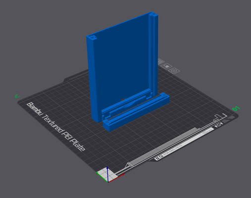 bambu lab lithophane frame - support remixed by i3ddruckmarc art models bamblulab cmyk 3d print model - Mito3D