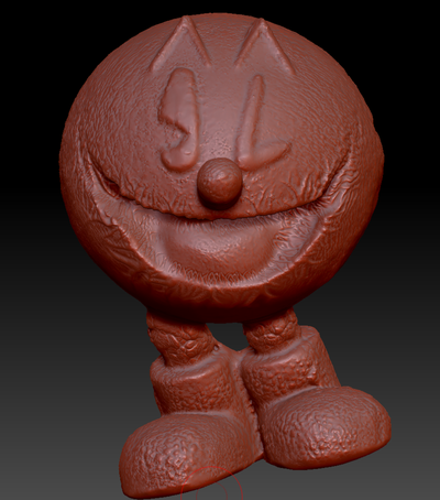 horror pacman by zahzie juguetes juegos caracteres carnoso miedo víspera santos arte 3d print model - Mito3D