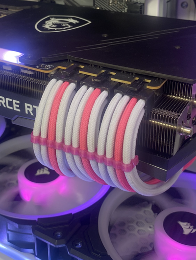12 cable comb pc computer by kieras 3d creations hobby & diy electronics accessories gaming 3d print model - Mito3D