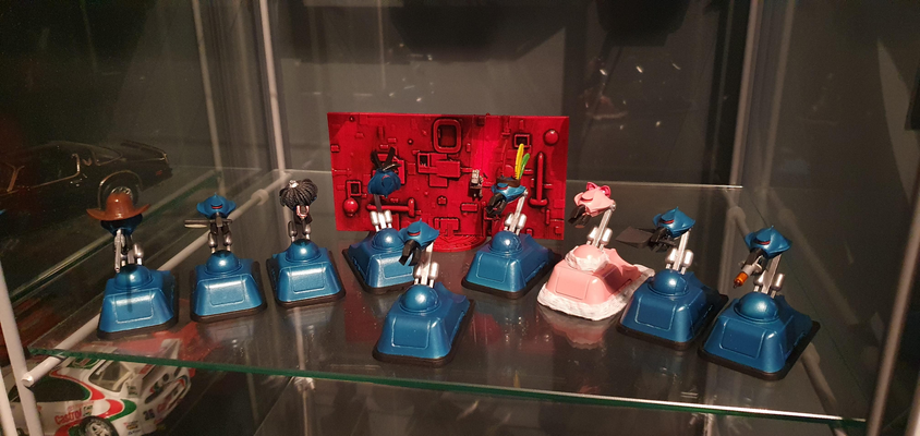 corredores vermelho anão by markcrook2010 bbc sci fi britânico comédia robôs coleção 3d print model - Mito3D