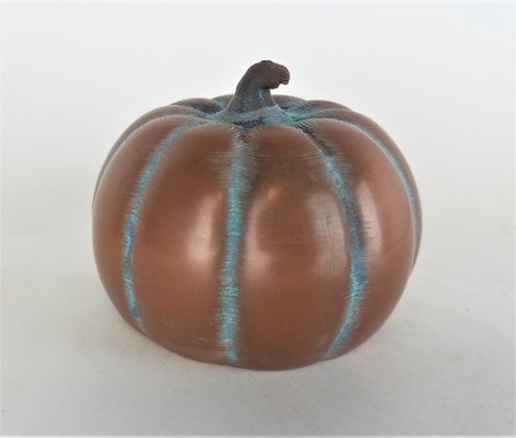 cobre calabaza by pasta proto 3dprinting relleno víspera santos noviembre octubre proto pasta acción gracias ultimaker 3d print model - Mito3D