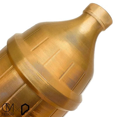proto makarna varil şişe by cm tasarım bardak heykel şeffaf vazo 3d print model - Mito3D