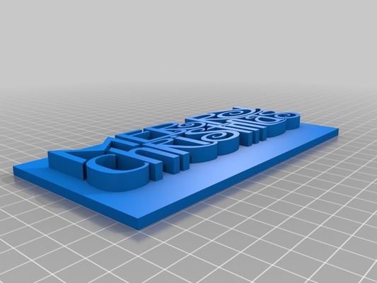 allegro natale placca by moby2112 thingiverse buon 3d print model - Mito3D