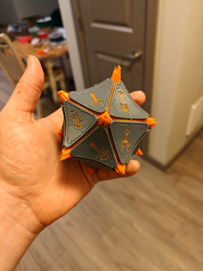 astral prism baldur's gate 3 remixed by dberry gaming prop dnd roleplaying cosplay 3d print model - Mito3D