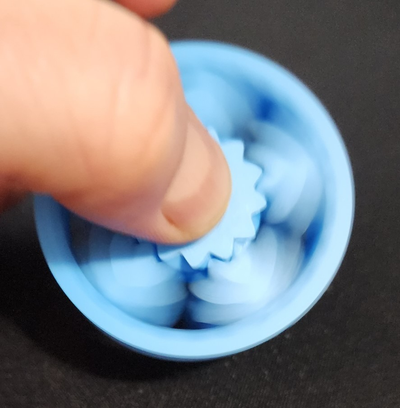 engrenagem inquietação spinner by longbeach raider brinquedo engrenagens 3d print model - Mito3D