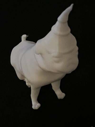 mago doguillo místico orbe by oddscott escultura 3d print model - Mito3D
