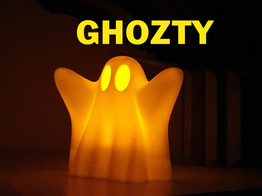 ghost by sabredesign ghozty ghosty booh halloween cute scary kids spooky 3d print model - Mito3D
