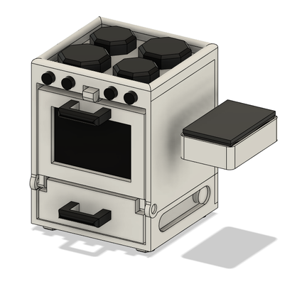 miniature four lasagne by choses conception cuisine maison poupées accessoire 3d print model - Mito3D
