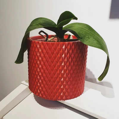 vazo tencere ekici önbellek by jajaum3d bitki sanat saksısı saksı çiçek vazosu ev dekoru akışlar 3d print model - Mito3D
