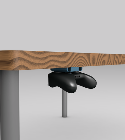 xbox controlador escritorio soporte by cuerpo hoja montar accesorios 3d print model - Mito3D