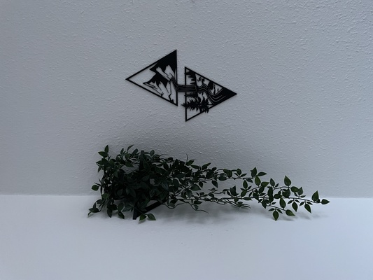 corner shelf - tape mount by von schmid 3d print model - Mito3D