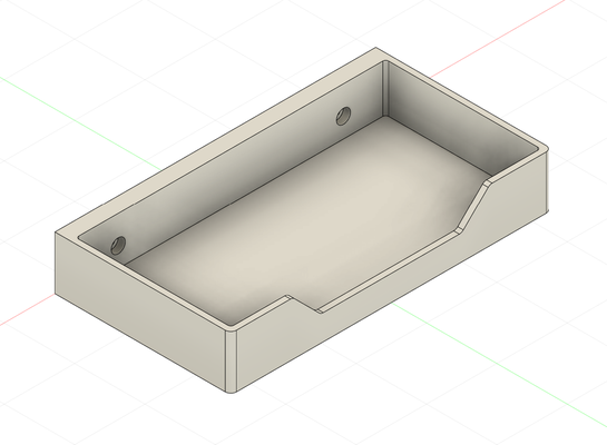 parametric skadis tray - t-nut mounting system by nick ufer organizer skadisholder skadistnut parameteric 3d print model - Mito3D