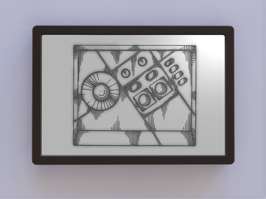 nintendo vantagem controlador patente arte by ken moinhos 3d print model - Mito3D