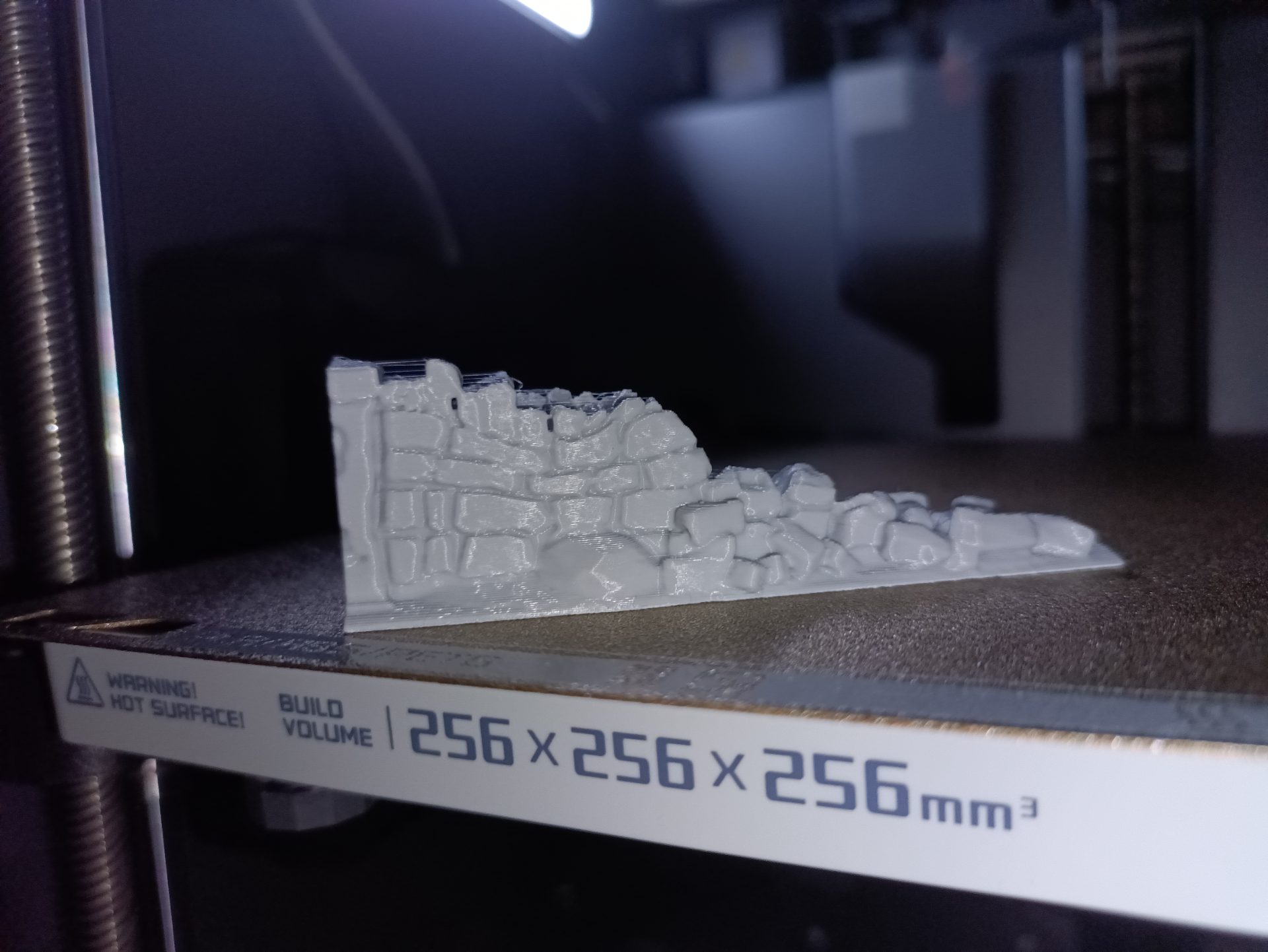 mur longueur dommage agréable décombres modèle 85mm 25mm by penzance3d terrain table 3D print model - Mito3D