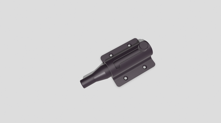 sliding lock by david krammer lid latch wardrobe 3d print model - Mito3D