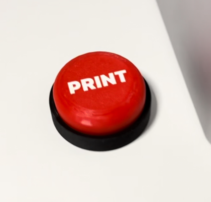 huge print button by david krammer printable multi color multicolor3dprint multicolor 3d print model - Mito3D
