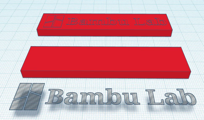 bambu laboratuar logo dilimleyici by olivier3dprint aşık kolay tinkercad 3d print model - Mito3D