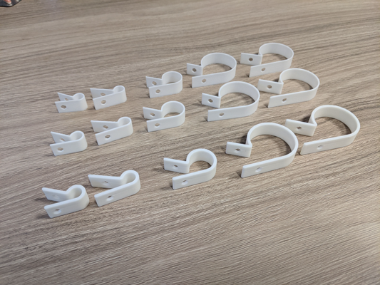 cable clamps clips by richienko clamp clip organisation tidy 3d print model - Mito3D