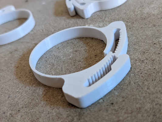 kreisförmig verschluss schlauch klemme by bewohnenarbeiter werkzeug ring schleife einstellbar nützlichkeit anhang radial variable 3d print model - Mito3D