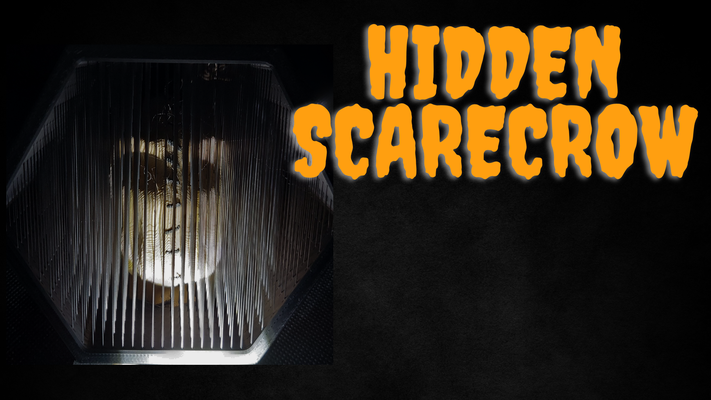 nascosto halloween spaventapasseri by cannella sospeso mano 2023 arte spaventoso incordatura corda 3d print model - Mito3D