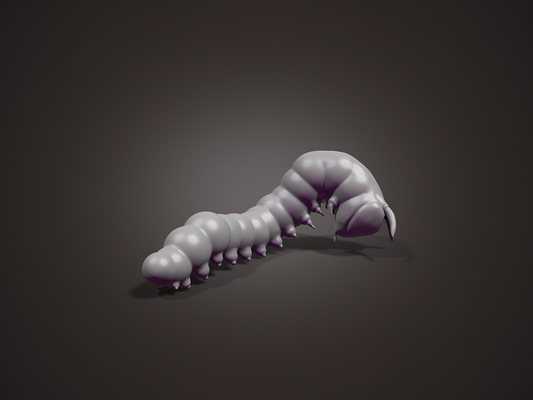 caterpillar by minishev 3d print model - Mito3D