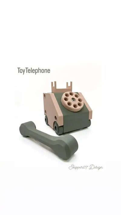 oyuncak telefon sk07 by skipper07 3d print model - Mito3D