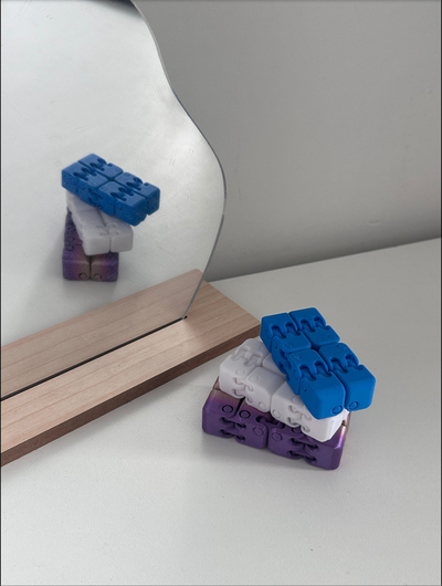 infinity cube by lil ppj fidget toy 3d print model - Mito3D