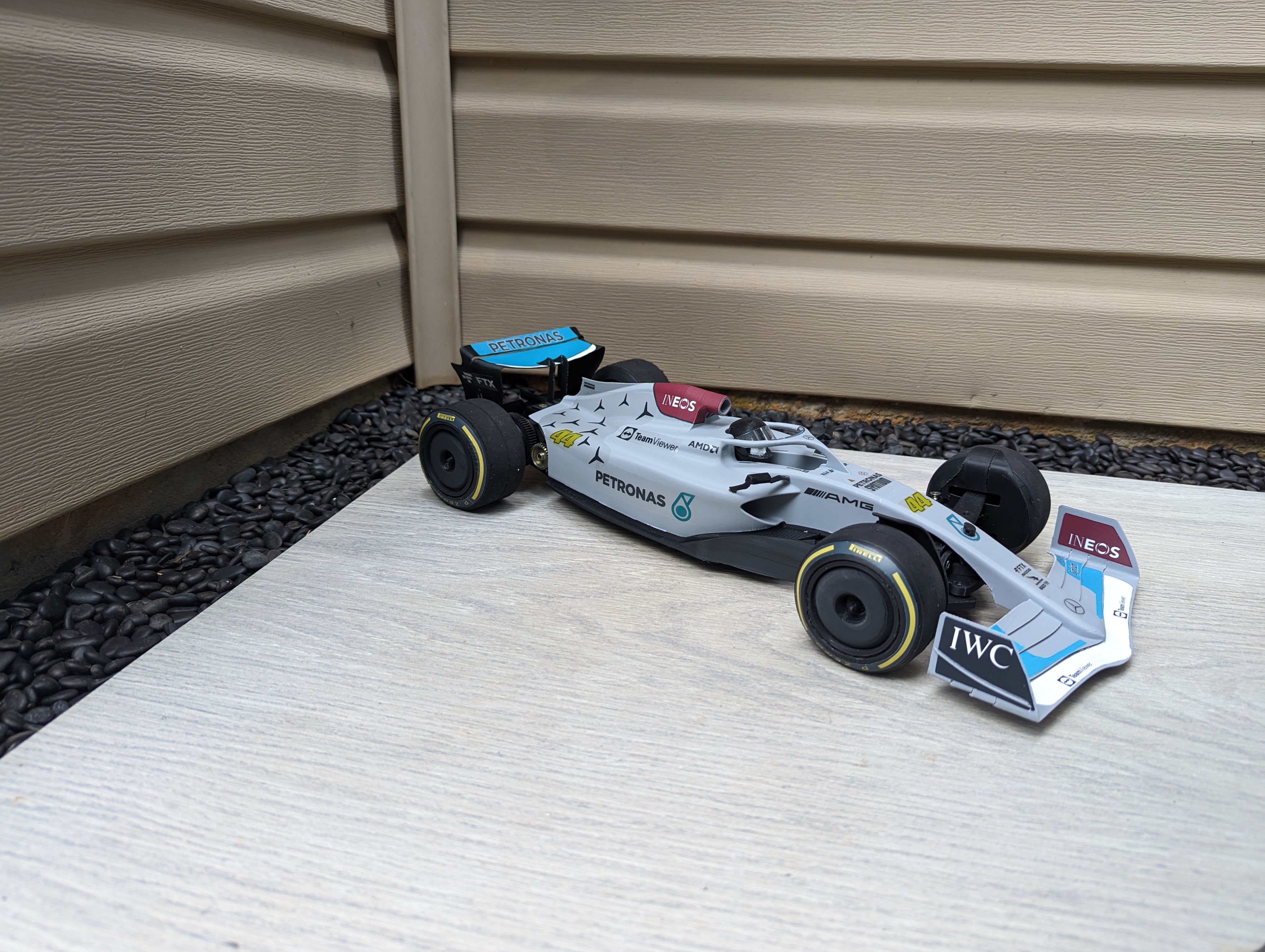 rc f1 hpd evo opcional 2022 posterior alas estrecho cuerpo by juanmedinar20 openrcf1 hpdf1 fórmula 1 coche vehiculo 3D print model - Mito3D