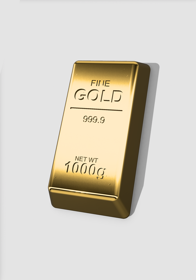 gold bar real size by cagriahiskali ounce altin 1000gr kulce 3d print model - Mito3D