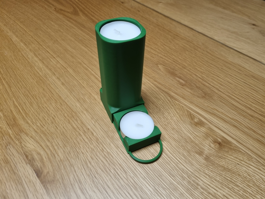 té vela dispensador by patrik0504 porta soporte 3d print model - Mito3D