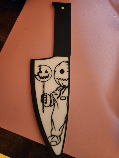 sam horreur couteau halloween by image it tour traiter couteaux 3d print model - Mito3D