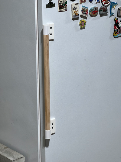 montar refrigerador encargarse soportes by vaquero tecnológico soporte puerta bisagra frigorífico manejas 3d print model - Mito3D