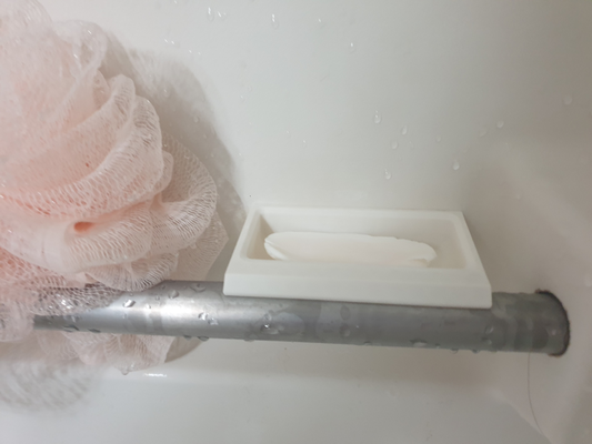sabun kulp destek by katherine sessiz banyo aksesuar 3d print model - Mito3D
