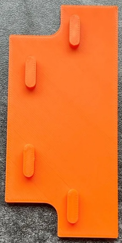 skadis bağlanmak 2 panolar right left mini by kral çıkıntı ikea yazı tahtası 3d print model - Mito3D