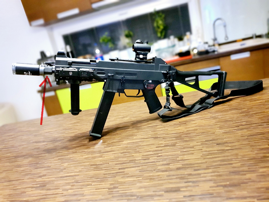 gel blaster ump45 traceur adaptateur écrou ccw14 by danjeee jouet pistolet 3d print model - Mito3D