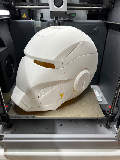 ferro homem capacete + teste ajuste arquivo remixado by jakob1508 3d print model - Mito3D