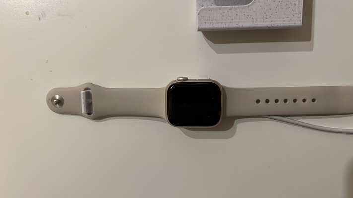 pomme regarder chargeur mur monter by jakob1508 montre apple 3d print model - Mito3D