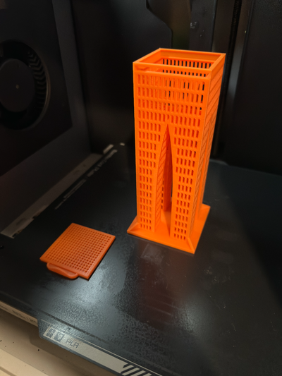 essiccante torre of destino by 80am33 asciutto drybox scatola filamento 3d print model - Mito3D