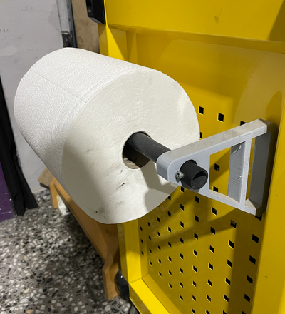 paper roll support stanley tool cart by ocean 3d maker bambu 3d print model - Mito3D