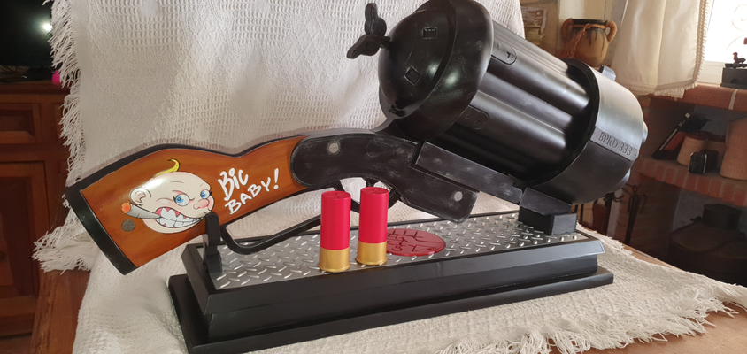 hellboy's big baby shotgun by p4mp3r072 hellboy bigbaby 3d print model - Mito3D